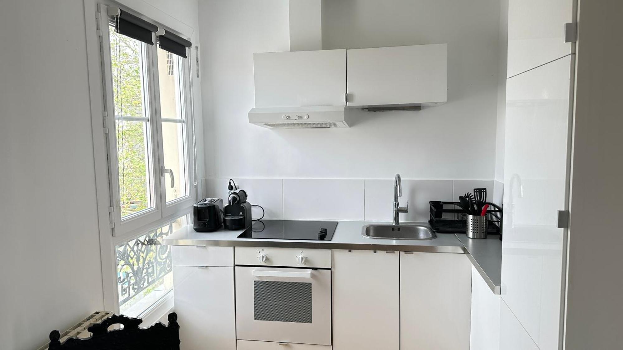 Charmant Studio Au Coeur Du 18E Apartment Paris Ngoại thất bức ảnh