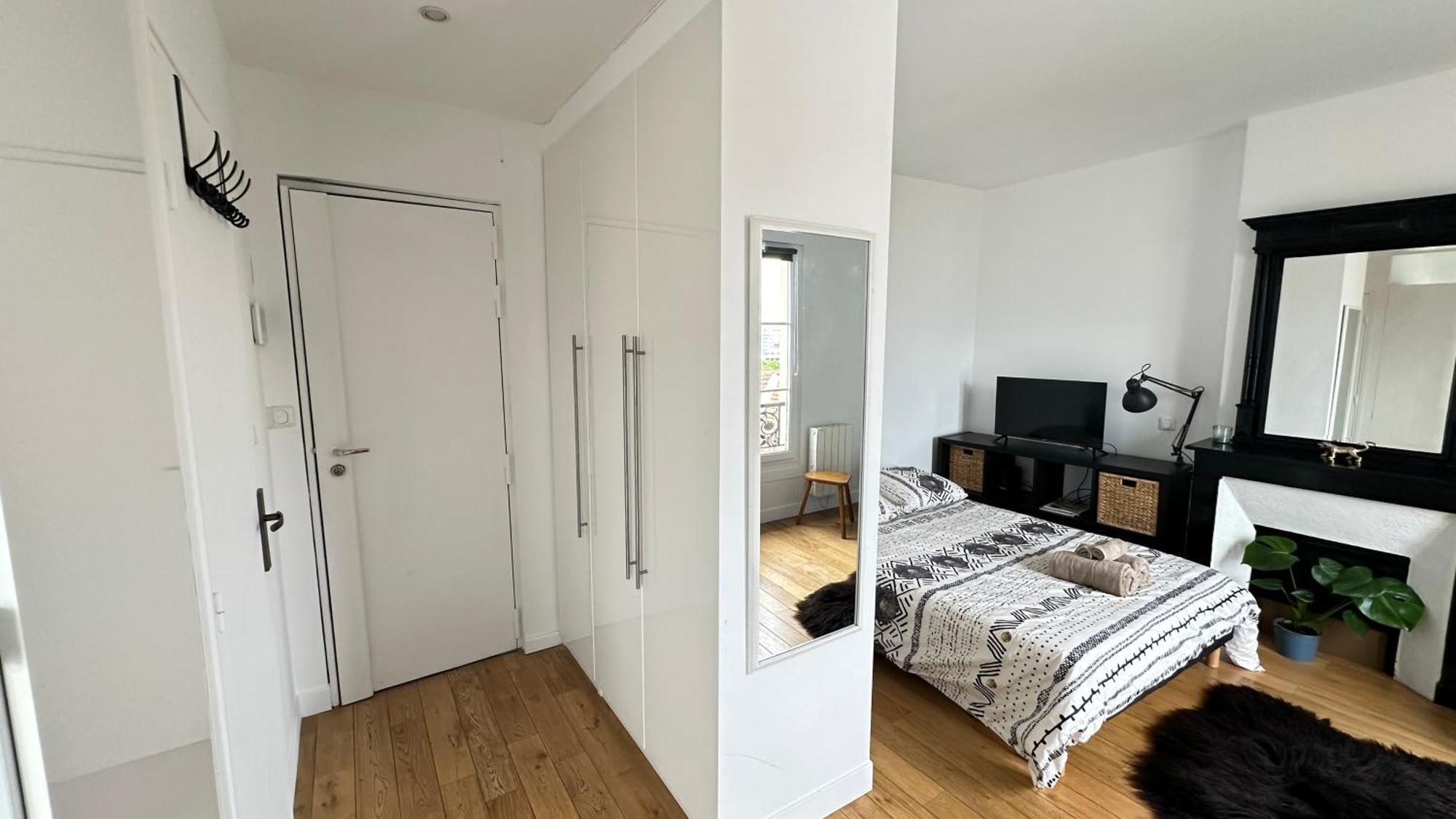 Charmant Studio Au Coeur Du 18E Apartment Paris Ngoại thất bức ảnh